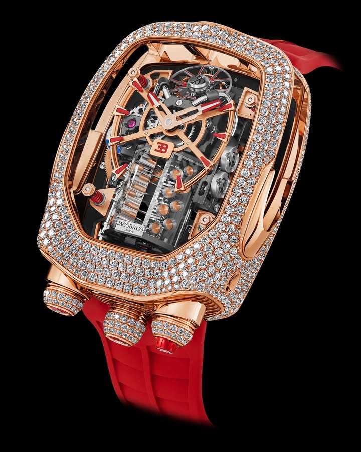 Limited Edition Jacob & Co. Bugatti Chiron Tourbillon watch