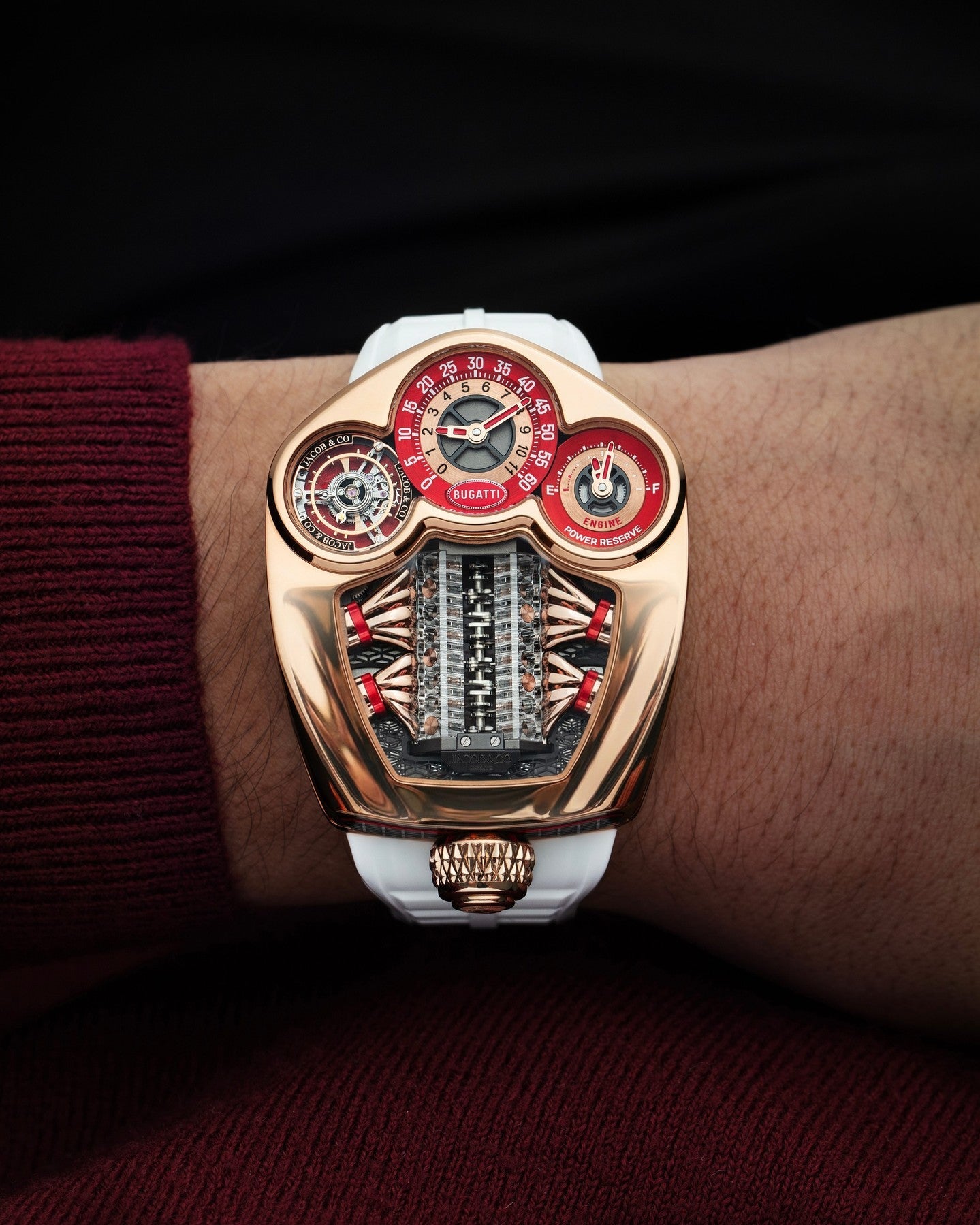 Limited Edition Jacob & Co. Bugatti Tourbillon watch